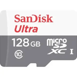 Tarjeta Micro sd 128GB Clase 10, Sandisk