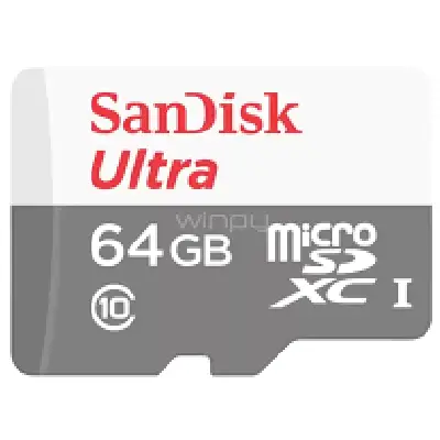 Tarjeta MicroSD SanDisk Ultra de 64GB (hasta 100 MB/s, UHS-I, Class 10) - Imagen 3