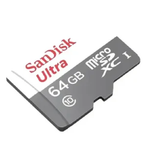 Tarjeta MicroSD SanDisk Ultra de 64GB (hasta 100 MB/s, UHS-I, Class 10)