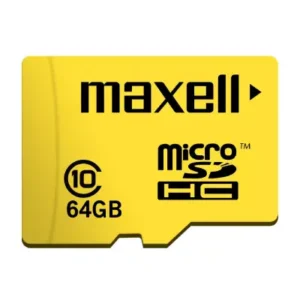 Tarjeta Micro SD Maxell 64GB CLASE 10