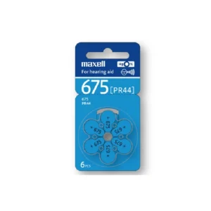 Pr44wa - Pila Maxell Zinc Air 675 Aud. Bl X 6