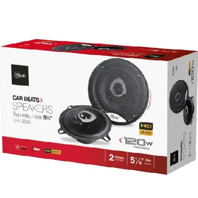 8986- Parlantes para auto – Car speaker 5 1/4 pulgadas MICROLAB - Imagen 3