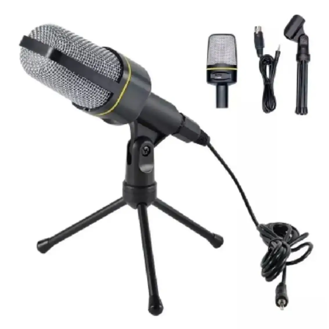 Micrófono Para Streaming 3.5mm Philco Gm100 Noise Reduction Negro - Imagen 4