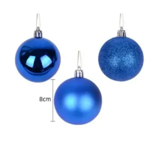 Bambalinas Azul 6 piezas 8cm