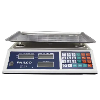 Balanza Digital 40 Kg Philco Sc841 Color Blanco