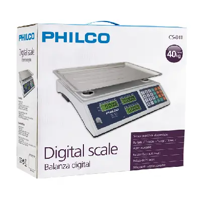 Balanza Digital 40 Kg Philco Sc841 Color Blanco - Imagen 2