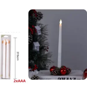 Pack de Velas Blancas de Baterías