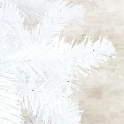 Árbol de Navidad Artificial Blanco 210 cm - Imagen 5