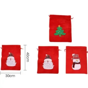 Bolsas de navidad variadas 30cmX40cm