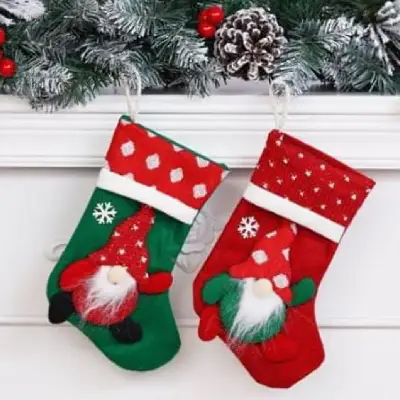 Adorno de Botas de Gnomo navideño