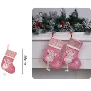 Adorno de Botas de Gnomos Navideños 26 cm