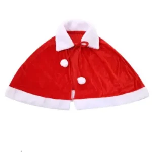 Capa navideña de papa noel