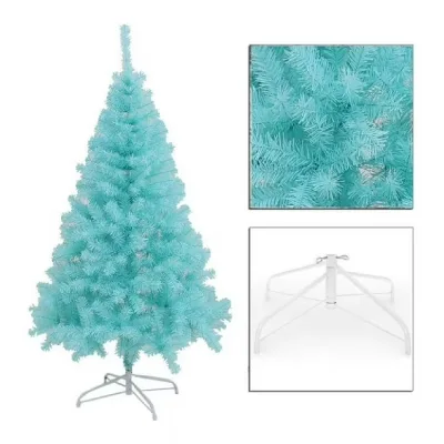 Árbol De Navidad Artificial Celeste 210 Cm - Imagen 2