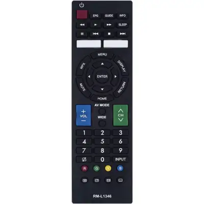 control remoto RML1346 para televisor Sharp LCD LED GB234WJSA