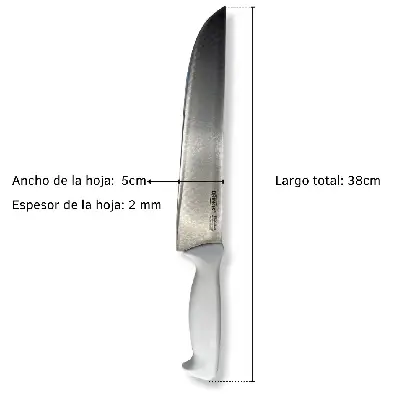 Cuchillo de Cocina Carne Brinox Precision 2506/314 Blanco - Imagen 2