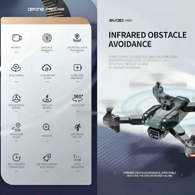 Drone Quadcopter 4k Cámara Gps Plegable Dual Cámara - Imagen 3