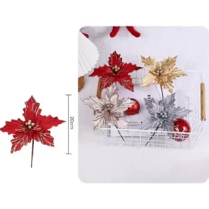 FLOR DE NAVIDAD PARA DECORAR 2508