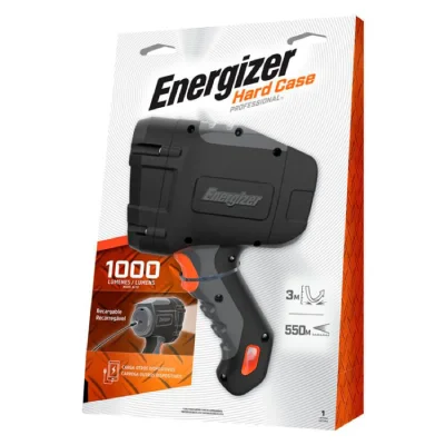 Foco Energizer Hard Case Recargable 1000 Lumens