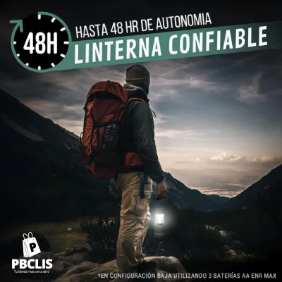 Foco Solar Recargable Hibrido Energizer Ipx4 500 Lumens - Imagen 5