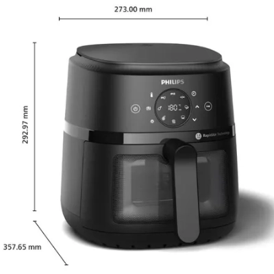 Freidora de aire Airfryer Philips NA12000 4.2 Lts con Tecnología Rapid Air - Imagen 5