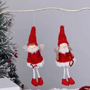 Pack de hadas navideñas para colgar