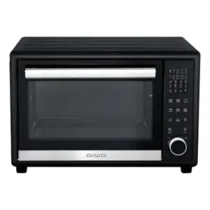Horno Eléctrico Aiwa 32l Antiadherente Modo Asador Aw-ok32 Negro