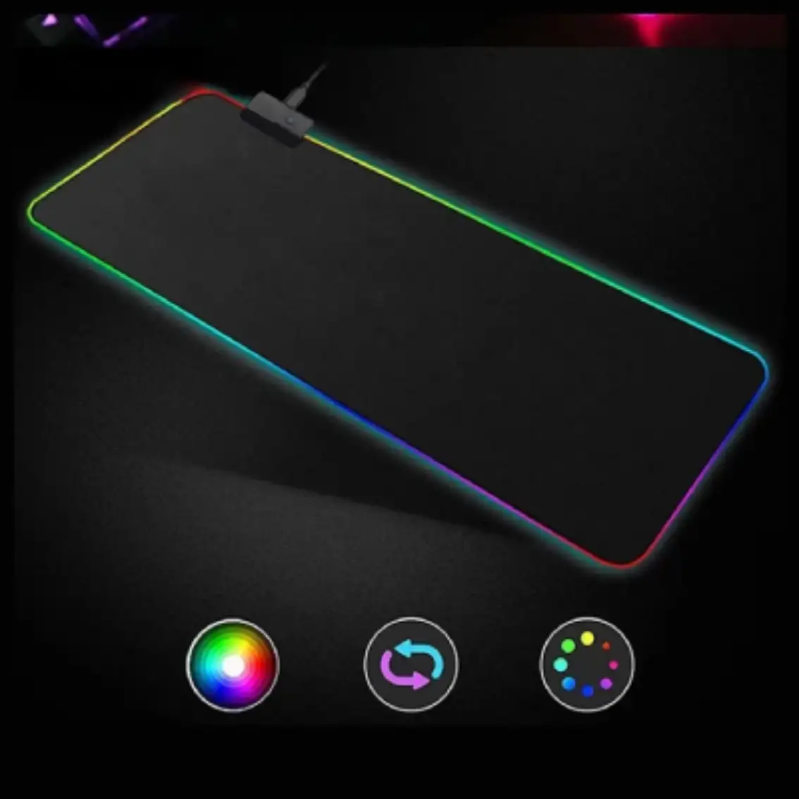 Mouse Pad Rgb Largo 30x80 - Imagen 4