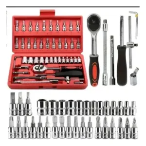 Juego De 46 Pcs Herramientas Con Rache