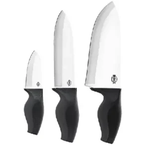 Juego de cuchillos cruzados Brinox 2556/309 Black Cross de 3 piezas