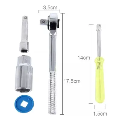 Juego De Herramienta Dados - 40pcs Para Mecanica Automotriz - Imagen 4