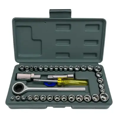 Juego De Herramienta Dados - 40pcs Para Mecanica Automotriz