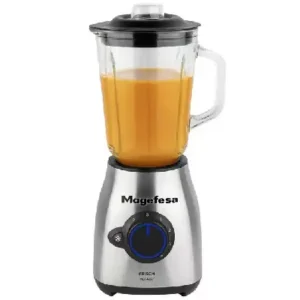 Licuadora Frish Max 1000W INOX Jarra de Cristal 1.5L MGF4259