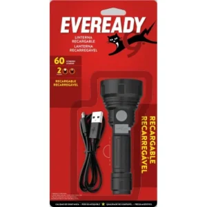 Linterna Eveready EVRVPHCL4 Led Recargable Usb 60 Lúmenes 2 Modos