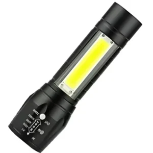 Linterna Led Recargable Micro Usb Lampara Luz Blanco L-040 05715