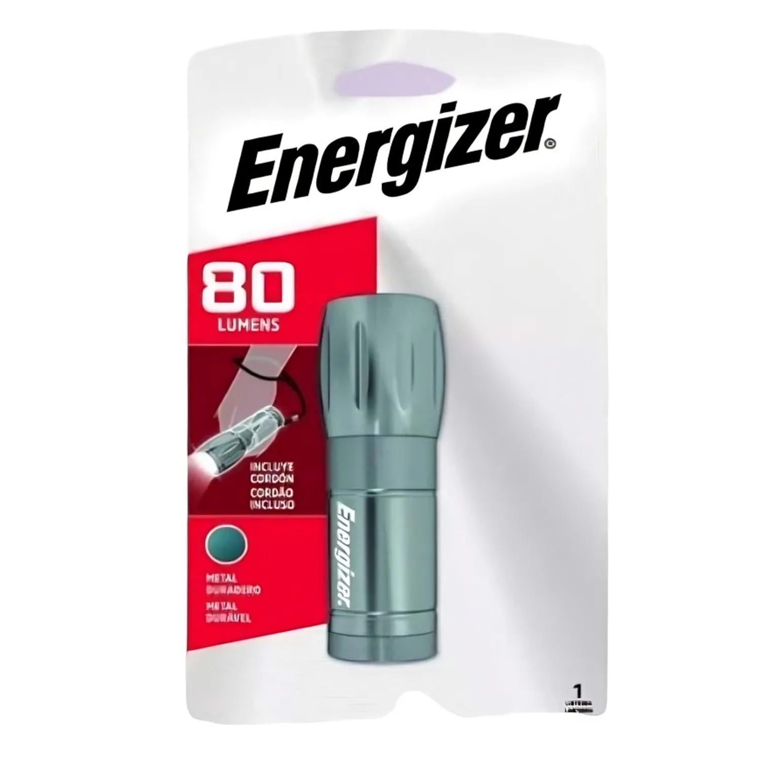 Linterna Metálica Energizer 80 Lúmenes Led ML33AVA - Imagen 2