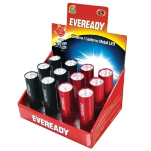 Linterna Metálica Eveready MLV33A1 Diseño Duradero y Resistente.