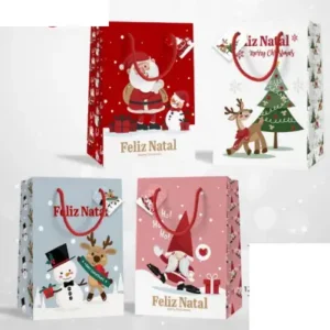 Bolsas de Regalo Navideñas 32x26x12 M5