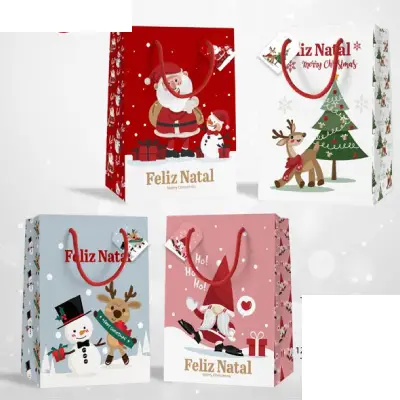 Bolsas de Regalo Navideñas 42X32X11CM M5