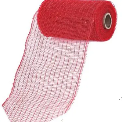 Malla para decorar Roja