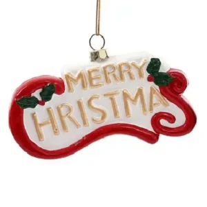 Adorno Colgante de Merry Christmas