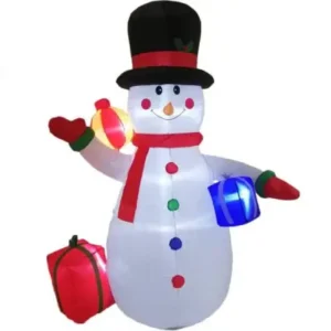 Muñeco de nieves inflable 230cm