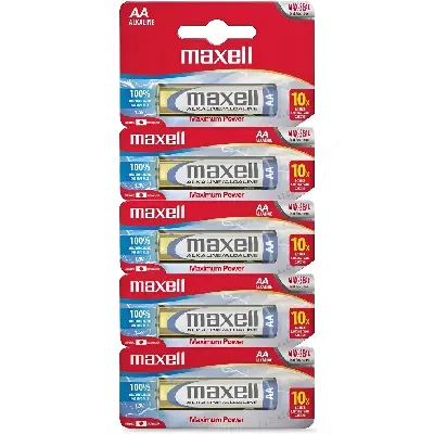 Pack 5 Pilas Alcalinas Aa Maxell