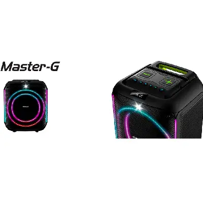 Parlante Bluetooth Modo Karaoke 8” con BT 5.0 MGSCRATCH - Imagen 4