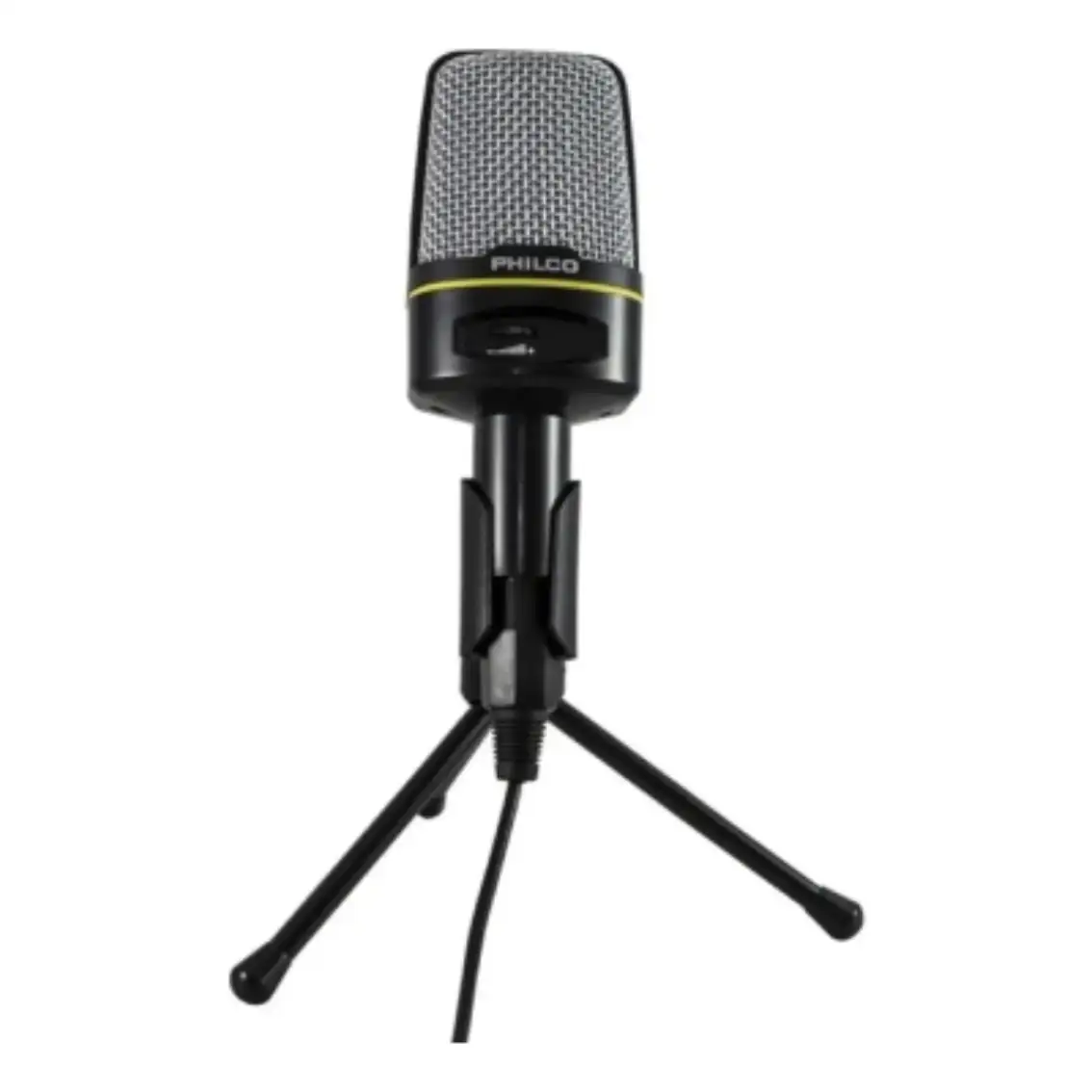 Micrófono Para Streaming 3.5mm Philco Gm100 Noise Reduction Negro - Imagen 2