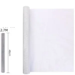 Rollo de Tul Plateado 48cm x 2.7cm