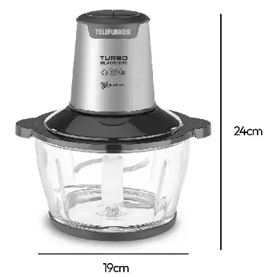 Procesadora de Alimentos 1.5lts Telefunken TurboBlade 500 - Imagen 2