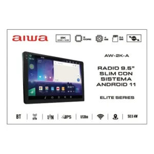 Radio Auto Android Resolución 2k De 9,5'' Con 4gb Ram Aw-2k