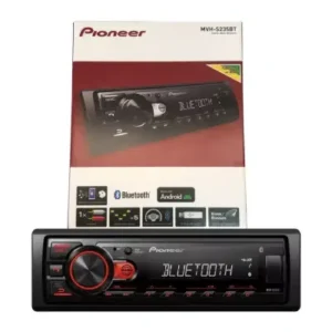 Autoestéreo Pioneer Mvh-s235bt 1din Bluetooth 50wx4 Color Negro