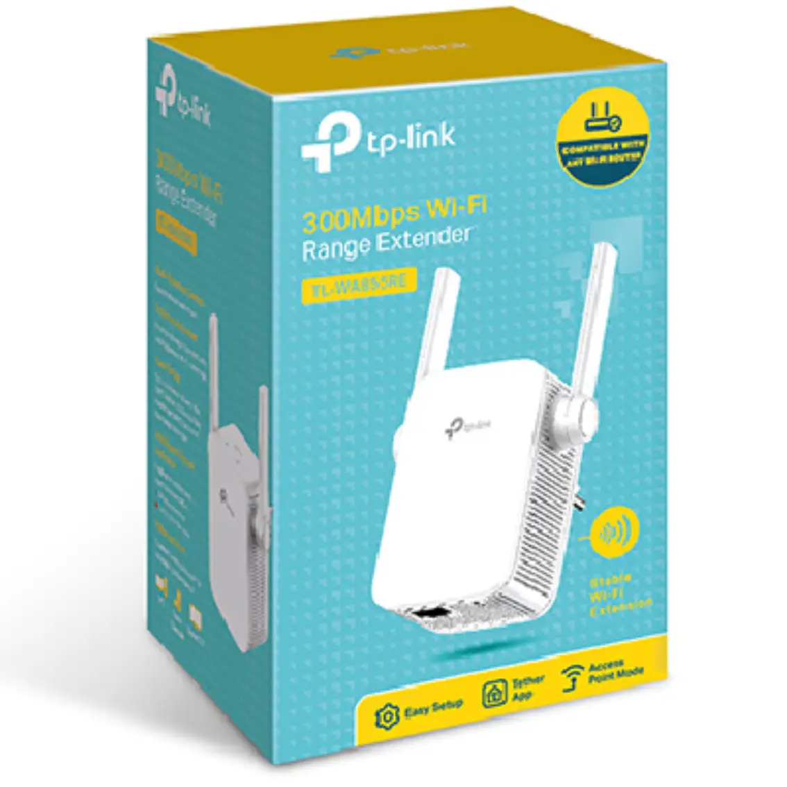 Repetidor Wi-Fi 4 TL-WA855RE N300 con Antenas Externas