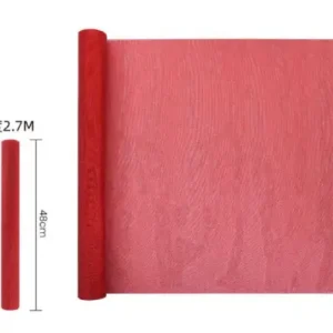 Rollo de Tul Rojo 48cm x 2.7cm